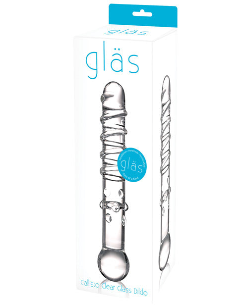 Glas Callisto Glass Dildo - Clear