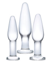Load image into Gallery viewer, Glas 3 Pc Glass Anal Training Kit
