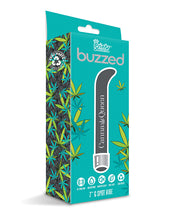 Load image into Gallery viewer, Buzzed 7&quot; G-spot Vibe - Canna Queen Black
