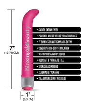 Load image into Gallery viewer, Buzzed 7&quot; G-spot Vibe - Blazing Beauty Pink
