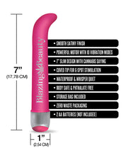 Charger l&#39;image dans la visionneuse de la galerie, Buzzed 7&quot; G-spot Vibe - Blazing Beauty Pink
