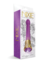 Load image into Gallery viewer, Nixie Mystic Wave Satin Bulb Vibe - 10 Function Amethyst
