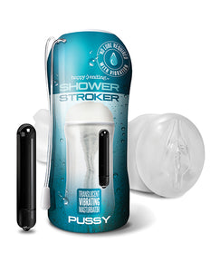 Shower Stroker Vibrating Pussy - Clear
