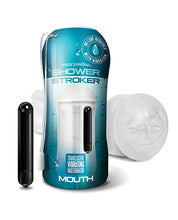 Load image into Gallery viewer, Shower Stroker Vibrating Mouth - Clear
