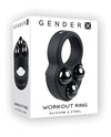 Versatile Gender X Fitness Ring - Black for All Workouts