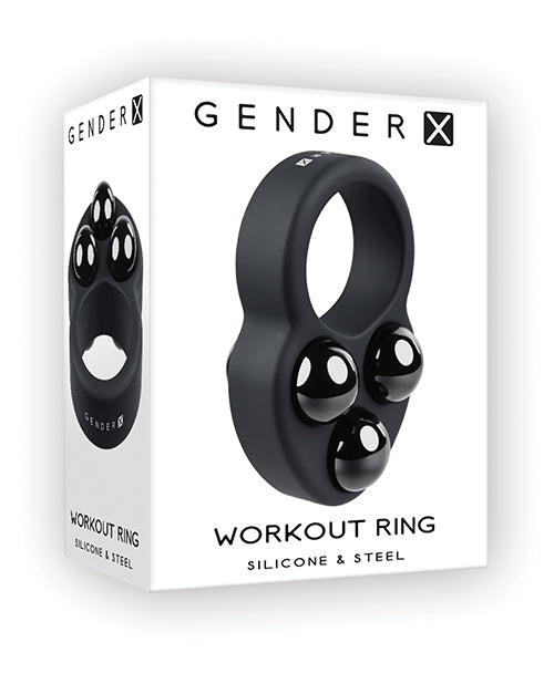 Vielseitiger Gender X Fitnessring - Schwarz für alle Workouts