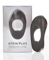 Atom Plus Dual Motor Cock Ring - Zwart voor Stellen