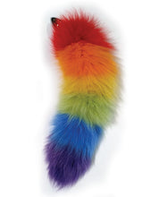 Ladda bilden i Galleri Viewer, Rainbow Foxy Tail Butt Plug
