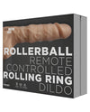 Rollerball Dildo W-suction Cup