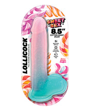 Load image into Gallery viewer, Sweet Sex 8.5&quot; Lollicock Cotton Candy Dildo - Multi Color
