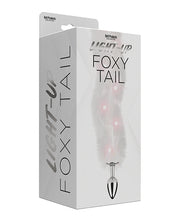 Load image into Gallery viewer, Foxy Tail Light Up Faux Fur Butt Plug
