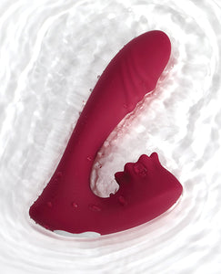 Lacy G-spot Vibrator W-tongue Licker