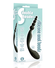 Load image into Gallery viewer, The 9&#39;s S Double Header Double Ended Silicone Anal Beads
