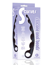 Load image into Gallery viewer, The 9&#39;s S-curved Silicone Anal Beads
