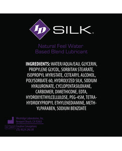 Id Silk Natural Feel Lubricant - 1 Oz Pocket Bottle