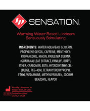 Load image into Gallery viewer, Id Sensation Waterbased Warming Lubricant
