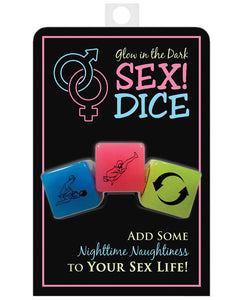 Jeu de dés phosphorescents pour le sexe !