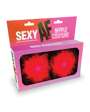 Charger l&#39;image dans la visionneuse de la galerie, Sexy Af Nipple Couture Marabou Pastie - O/s
