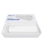 Load image into Gallery viewer, Lovense Max 2 Rechargeable Male Masturbator W- White Case - Clear Sleeve
