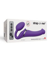 Load image into Gallery viewer, Strap On Me Vibrating Bendable M Strapless Strap On - Purple
