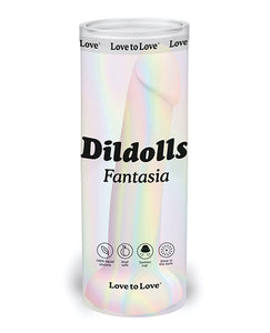 Love To Love Curved Suction Cup Dildolls Fantasia - Asst Colors