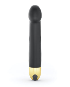 Dorcel Real Vibration M 8.6" Rechargeable Vibrator 2.0 - Black-gold