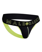 Încărcați imaginea în vizualizatorul Galerie, Male Basics Neon Jockstrap Neon Yellow
