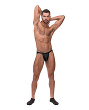 Load image into Gallery viewer, Cage Matte Strappy Ring Jock
