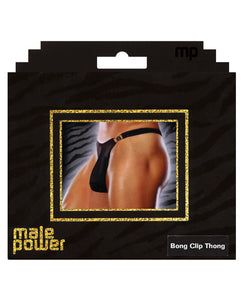 Male Power Bong Clip Thong