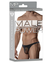 Load image into Gallery viewer, Male Power Sheer Nylon Lycra Pouch Thong
