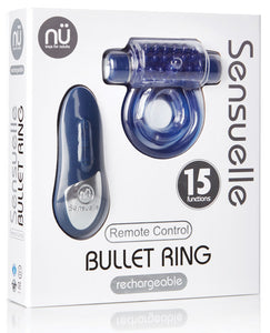 Sensuelle Oplaadbare Bullet Ring met afstandsbediening