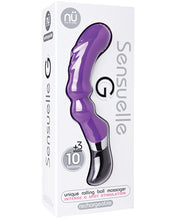 Load image into Gallery viewer, Nu Sensuelle G Unique Rolling Ball Rechargeable Massager - Purple
