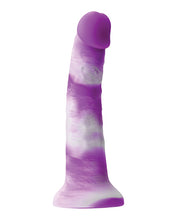 Load image into Gallery viewer, Colours Pleasures 8&quot; Yum Yum Dildo - Purple
