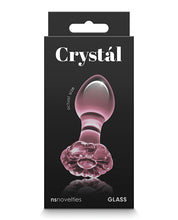 Load image into Gallery viewer, Crystal Flower Butt Plug
