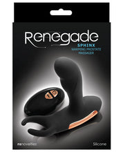 Load image into Gallery viewer, Renegade Sphinx Warming Prostate Massager - Black
