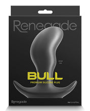Load image into Gallery viewer, Renegade Bull Butt Plug - Black
