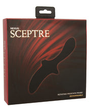 Load image into Gallery viewer, Nexus Sceptre Rotating Prostate Probe - Black
