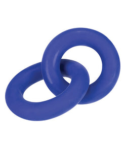 Cobalt Linked Duo Cock & Ball Rings for Ultimate Grip