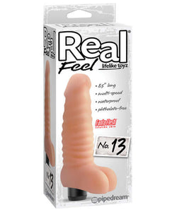 "Real Feel No. 13 Long 8.5"" Vibe Waterproof"