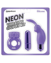 Load image into Gallery viewer, Neon Luv Touch Vibrating Couples Kit
