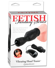 Încărcați imaginea în vizualizatorul Galerie, Fetish Fantasy Series Vibrating Head Teazer - Black
