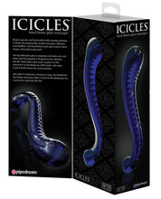 Load image into Gallery viewer, Icicles Hand Blown Glass G-spot Dildo - Pink
