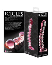 Load image into Gallery viewer, Icicles No.Hand Blown Glass - Clear W/ridges
