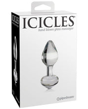 Load image into Gallery viewer, Icicles No. 44 Hand Blown Glass Butt Plug

