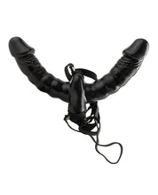 Load image into Gallery viewer, Fetish Fantasy Series Vibrating Double Delight Strap On
