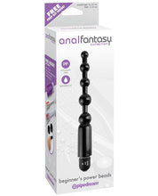 Load image into Gallery viewer, Anal Fantasy Collection Beginners Power Beads - Black
