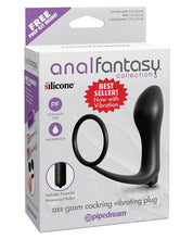 Charger l&#39;image dans la visionneuse de la galerie, Anal Fantasy Collection Ass Gasm Vibrating Plug W-cockring
