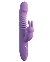 Load image into Gallery viewer, Fantasy For Her Ultimate Thrusting Silicone Rabbit - Purple
