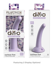 Load image into Gallery viewer, Dillio Platinum 5&quot; Curious Five Silicone Dildo
