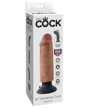 Cargue la imagen en el visor de la galería, &quot;King Cock 6&quot;&quot; Vibrating Cock&quot;
